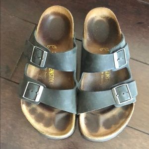 Leather Birkenstock's size 36 or 6